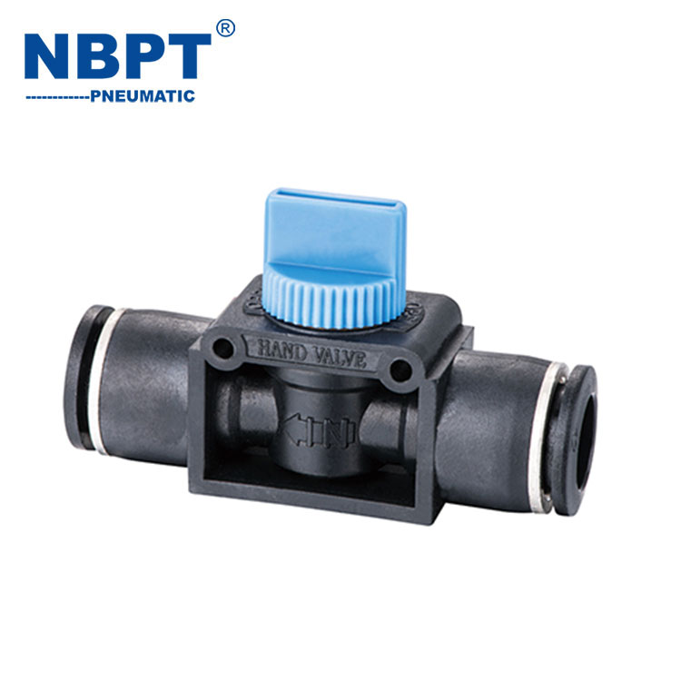 Mga Pneumatic Fitting na Straight Connection Hand Valves